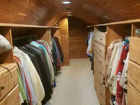 Cedar closet