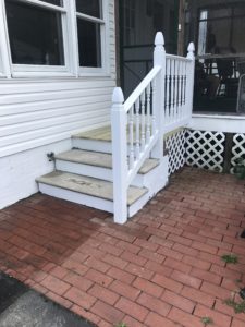 Outdoor stair rail newark delaware